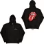 ROLLING STONES: Logo Tongue (kapucnis pulóver, cipzáros) 