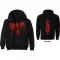 SLIPKNOT: Splatter Logo (kapucnis pulóver, bebújós) 