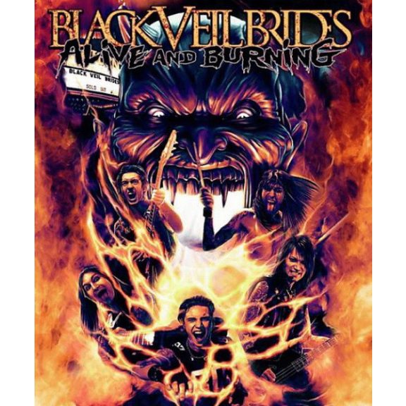 BLACK VEIL BRIDES: Alive And Burning (Blu-ray) BLACK VEIL BRIDES: Alive And Burning (Blu-ray)