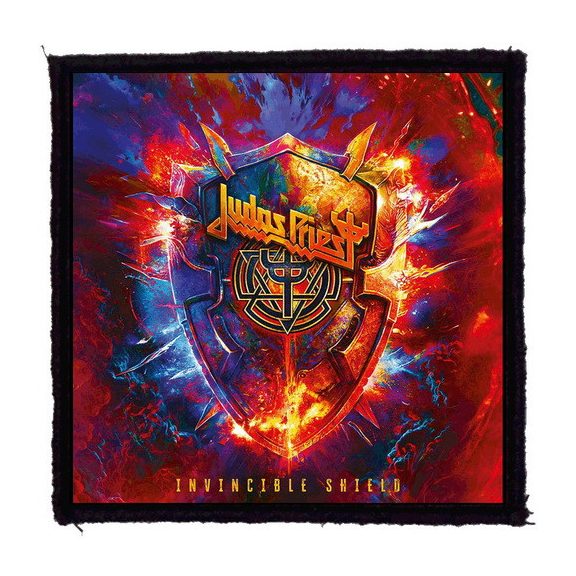 JUDAS PRIEST: Invincible Shield (9,5 cm x 9,5 cm) (felvarró) JUDAS PRIEST: Invincible Shield (9,5 cm x 9,5 cm) (felvarró)