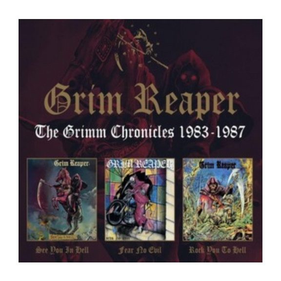GRIM REAPER: Grim Chrinicles 0983-1987 (3CD) GRIM REAPER: Grim Chrinicles 0983-1987 (3CD)