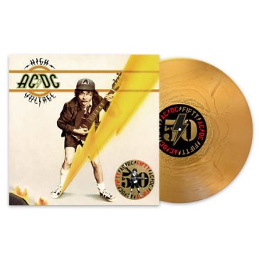 AC/DC: High Voltage - AC/DC 50 (LP, gold metallic, 180 gr)