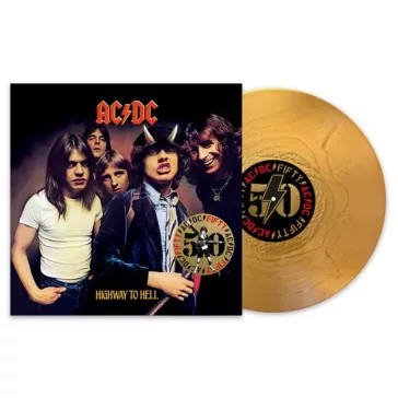   AC/DC: Highway To Hell - AC/DC 50 (LP, gold metallic, 180 gr)