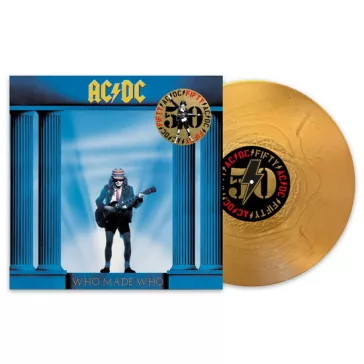 AC/DC: Who Made Who - AC/DC 50 (LP, gold metallic, 180 gr)