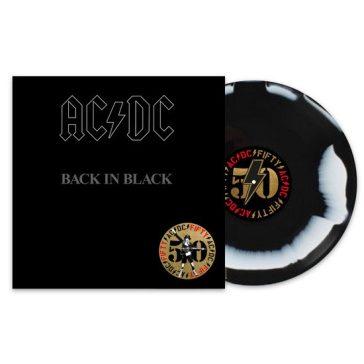AC/DC: Back In Black - AC/DC 50 (LP, black & white, 150 gr)