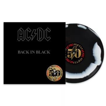 AC/DC: Back In Black - AC/DC 50 (LP, black & white, 150 gr)