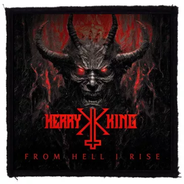 KERRY KING: From Hell I Rise (9,5 cm x 9,5 cm) (felvarró) 