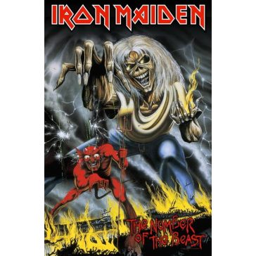 IRON MAIDEN: Number Of The Beast  (zászló)