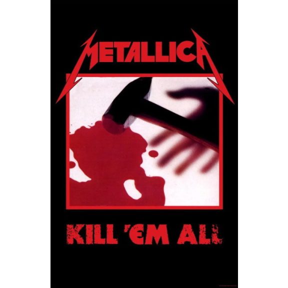 METALLICA: Kill 'em All (zászló) METALLICA: Kill 'em All (zászló)