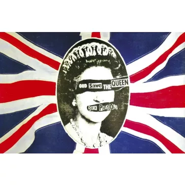 SEX PISTOLS: God Save The Queen (zászló)