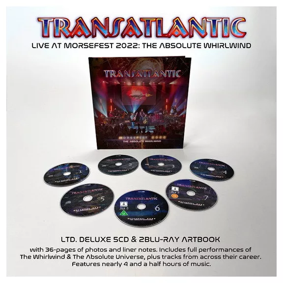 TRANSATLANTIC: Live At Morsefest (5CD + 2 Blu-ray)