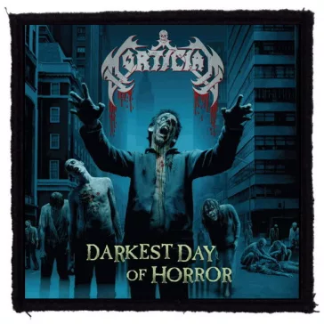   MORTICIAN: Darkest Day Of Horror (9,5 cm x 9,5 cm) (felvarró) 