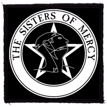 SISTERS OF MERCY: Logo (9,5 cm x 9,5 cm) (felvarró) 