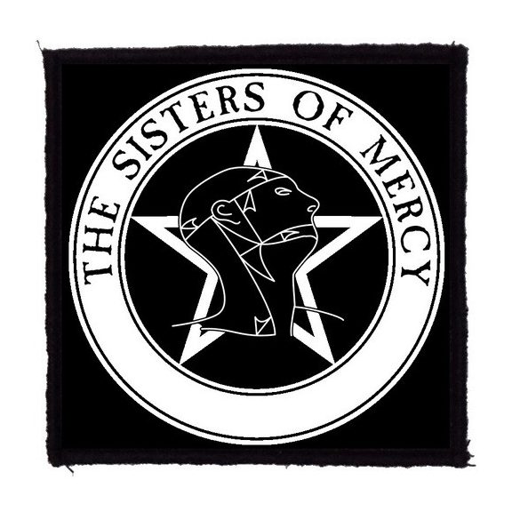 SISTERS OF MERCY: Logo (9,5 cm x 9,5 cm) (felvarró) SISTERS OF MERCY: Logo (9,5 cm x 9,5 cm) (felvarró)