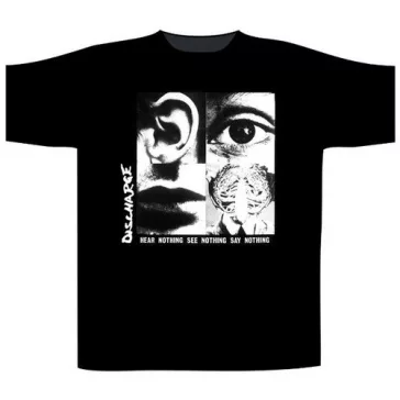 DISCHARGE: Hear Nothing See Nothing (póló)
