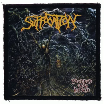   SUFFOCATION: Pierced From Within (9,5 cm x 9,5 cm) (felvarró) 