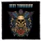 BURY TOMORROW: Skull Rose (9,5 cm x 9,5 cm) (felvarró) 