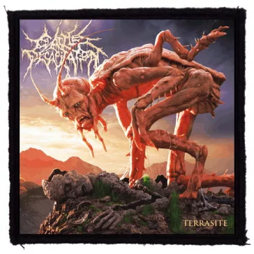   CATTLE DECAPITATION: Terrasite (9,5 cm x 9,5 cm) (felvarró) 