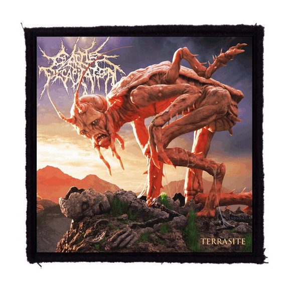 CATTLE DECAPITATION: Terrasite (9,5 cm x 9,5 cm) (felvarró) CATTLE DECAPITATION: Terrasite (9,5 cm x 9,5 cm) (felvarró)