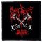 DYING FETUS: Die With Integrity (9,5 cm x 9,5 cm) (felvarró) 