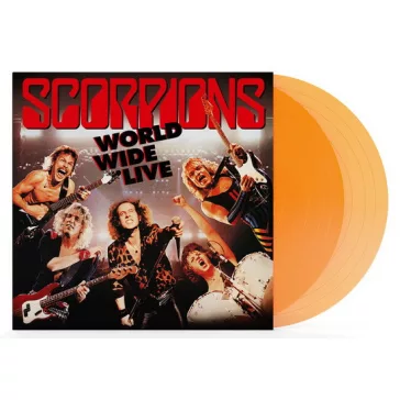 SCORPIONS: World Wide Live (2LP orange)