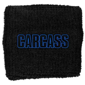 CARCASS: Logo (frottír csuklószorító) 
