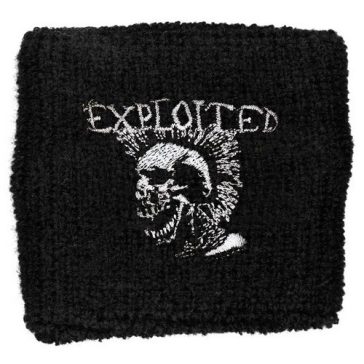 EXPLOITED: Mohikan Skull (frottír csuklószorító) 