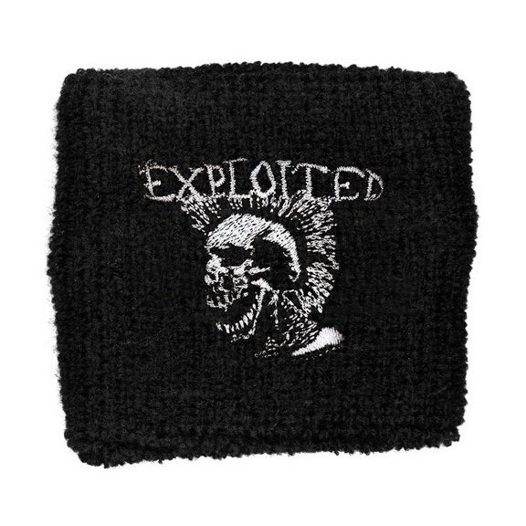 EXPLOITED: Mohikan Skull (frottír csuklószorító) EXPLOITED: Mohikan Skull (frottír csuklószorító)
