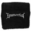 IMMORTAL: Logo (frottír csuklószorító) 