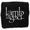 LAMB OF GOD: Logo (frottír csuklószorító) 