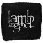 LAMB OF GOD: Logo (frottír csuklószorító) 