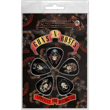   GUNS N' ROSES - Appetite For Destruction (5 db pengető, 1 mm vastag) 