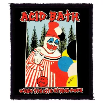   ACID BATH: When The Kite Strings Pops (8 cm x 9,5 cm) (felvarró) 