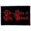 THE SINS OF THY BELOVED: Logo (9,5 cm x 6,5 cm) (felvarró) 