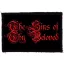 THE SINS OF THY BELOVED: Logo (9,5 cm x 6,5 cm) (felvarró) 