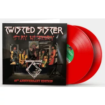 TWISTED SISTER: Stay Hungry 40th Anniversary (2LP, red)