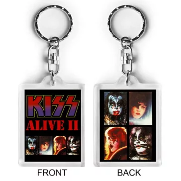 KISS - Alive 2. (kulcstartó)