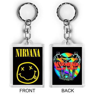 NIRVANA - Smiley (kulcstartó)