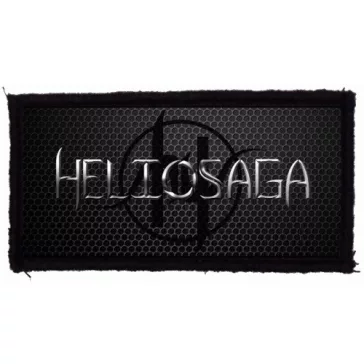 HELIOSAGA: Logo (9,5 cm x 4,5 cm) (felvarró) 