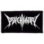 PSYCHIATRY: Logo (9,5 cm x 4,5 cm) (felvarró) 