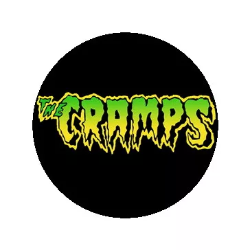 CRAMPS: Logo (jelvény, 2,5 cm) 