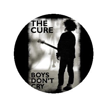 CURE: Boys Don't Cry (jelvény, 2,5 cm) 