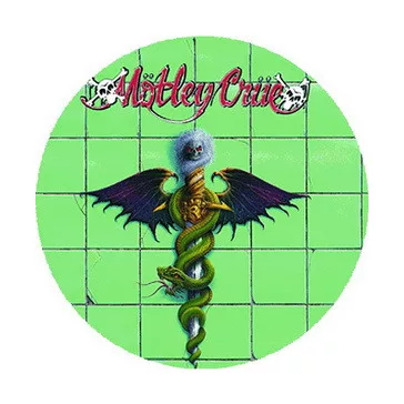 MÖTLEY CRÜE: Dr. Feelgood (nagy jelvény, 3,7 cm)