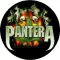 PANTERA: Leaf (nagy jelvény, 3,7 cm)