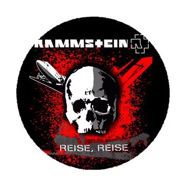 RAMMSTEIN: Reise (nagy jelvény, 3,7 cm)