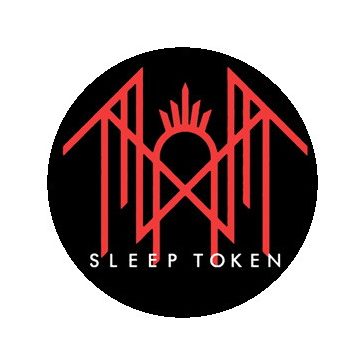 SLEEP TOKEN: Logo (jelvény, 2,5 cm) 
