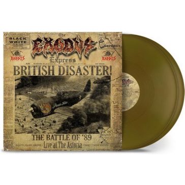   EXODUS: British Disaster - Live At the Astoria '89  (2LP, gold)