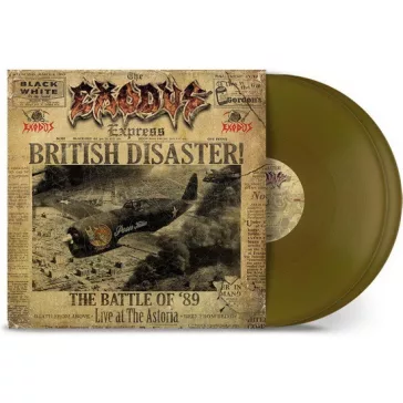   EXODUS: British Disaster - Live At the Astoria '89  (2LP, gold)