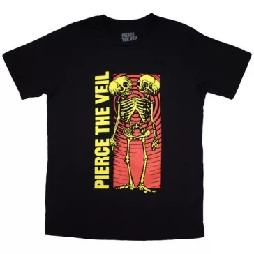 PIERCE THE VEIL: Wavy Skeleton (póló)