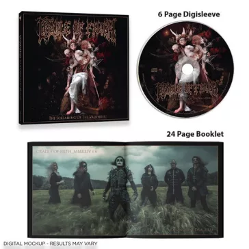 CRADLE OF FILTH: The Screaming Of The Valkyries (CD)